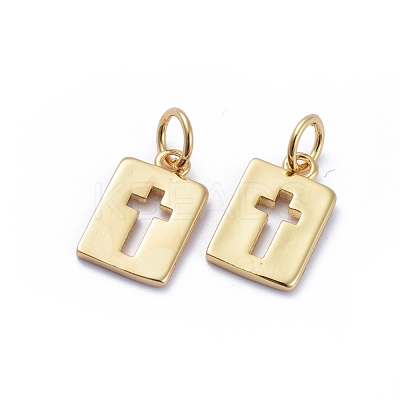 Brass Pendants KK-G387-02G-1
