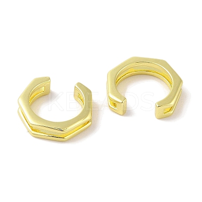 Brass Cuff Earrings for Women EJEW-I305-39G-1