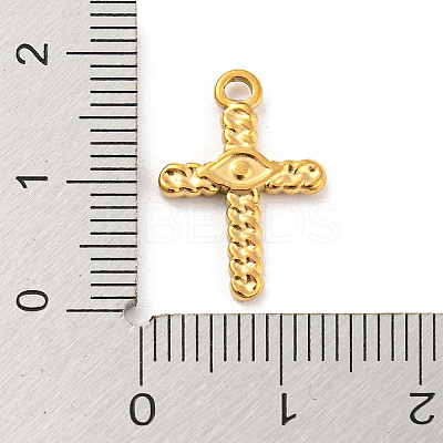 304 Stainless Steel Pendants STAS-C082-08B-G-1
