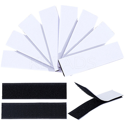 46Pairs Self-adhesive Nylon with Polyester Hook and Loop Tapes DIY-CY0003-66A-1