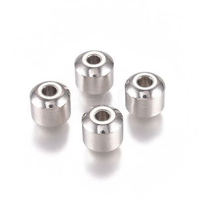 Tarnish Resistant 201 Stainless Steel Beads LS-X-STAS-G225-36P-02-1