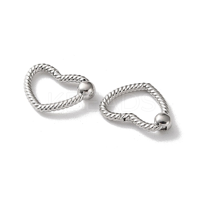 304 Stainless Steel Spring Gate Clasps STAS-A193-02P-1