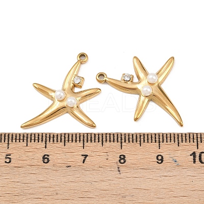 304 Stainless Steel Pendants LS-STAS-P424-06G-1