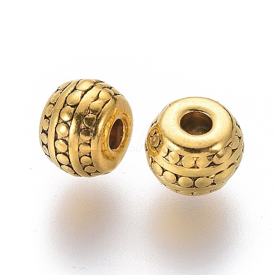 Tibetan Style Alloy Spacer Beads LS-GLF0883Y-NF-1