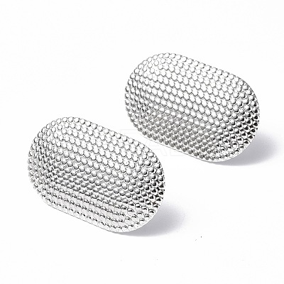 Non-Tarnish 304 Stainless Steel Stud Earring Findings STAS-F286-19P-1