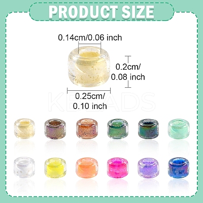10G Glass Seed Beads SEED-YW0003-10A-1