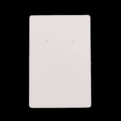 Rectangle Paper Earring Display Cards CDIS-D007-01G-1