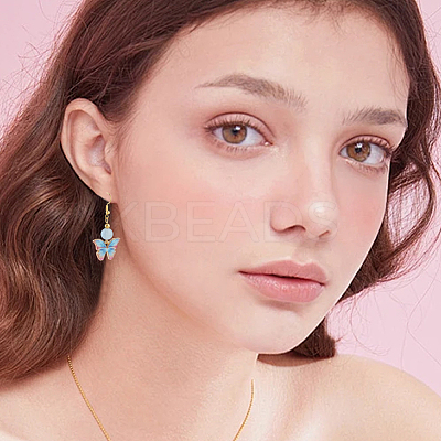 40Pcs 20 Styles Alloy Enamel Pendants & Link Sets ENAM-SC0006-76-1