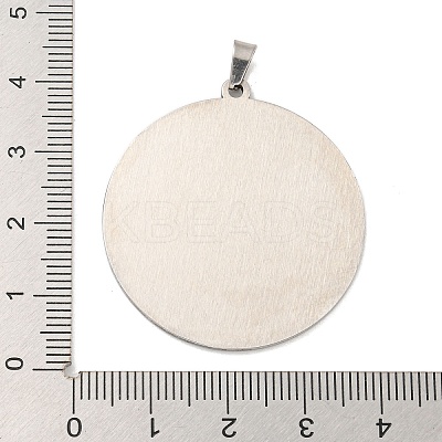 304 Stainless Steel Pendants STAS-M067-03P-1