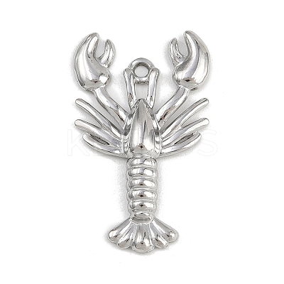 Marine Animal 304 Stainless Steel Pendants LS-STAS-K287-07A-P-1