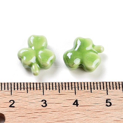 Glazed Porcelain Beads PORC-O005-08-1