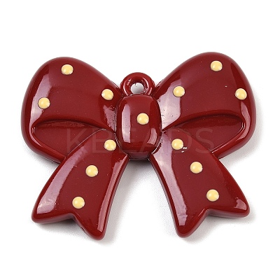 Opaque Acrylic Enamel Big Pendants OACR-B036-13A-1