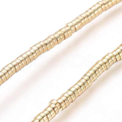 Electroplated Non-magnetic Synthetic Hematite Beads Strands G-G826-09-2mm-1