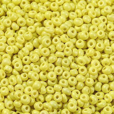 8/0 Baking Paint Glass Seed Beads X1-SEED-M012-02A-48-1