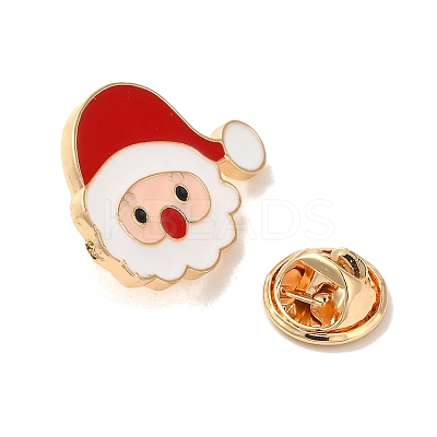Christmas Series Golden Aolly Brooches LS-JEWB-U004-02A-1