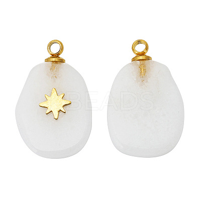 Natural Quartz Crystal Pendants FIND-PW0015-01A-01-1