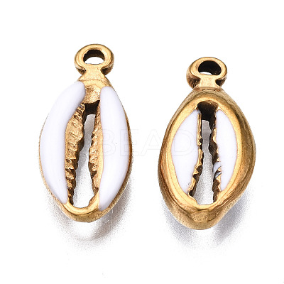 304 Stainless Steel Pendants STAS-T052-42G-1