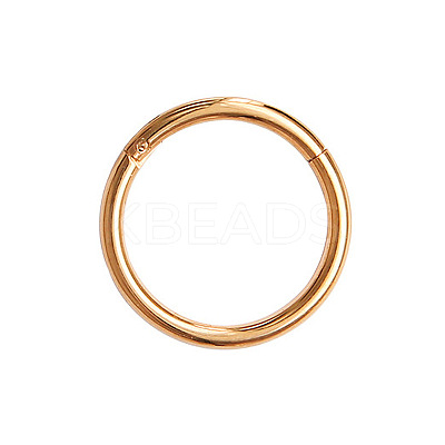 316L Surgical Stainless Steel Hoop Cartilage Earrings WGB51CA-70-1