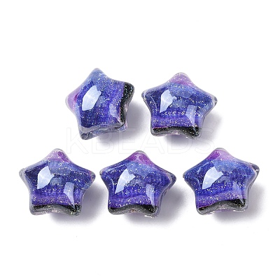 Luminous Transparent Resin Beads RESI-B039-17A-1