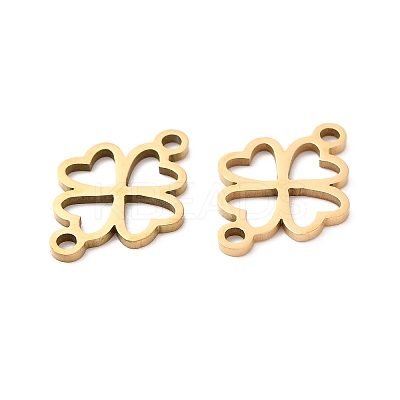 201 Stainless Steel Connector Charm STAS-I199-C01-G-1