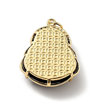 Natural Dyed Jade Pendants KK-C242-06G-01-1