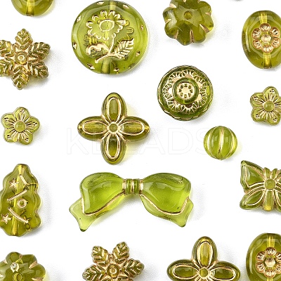 110Pcs 11 Styles Transparent Acrylic Beads OACR-FS0002-07-1