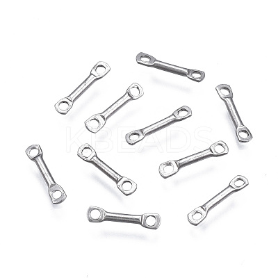 Tarnish Resistant 304 Stainless Steel Link Connectors STAS-S117-019A-1