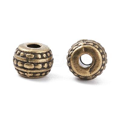 Tibetan Style Alloy Spacer Beads MLF0883Y-NF-1