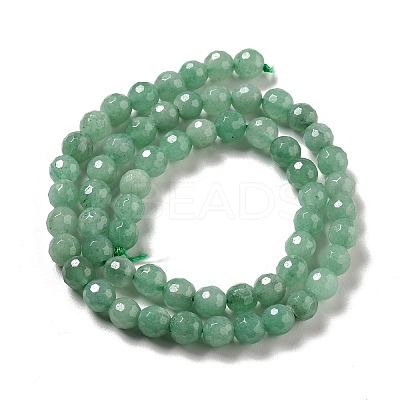 Natural Green Aventurine Beads Strands LS-G-E571-40-1