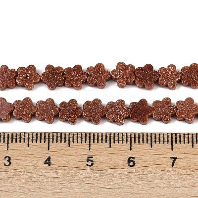 Synthetic Goldstone Beads Strands G-B138-C15-01-1