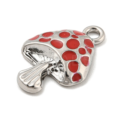 Alloy Enamel Pendants ENAM-R148-01P-1