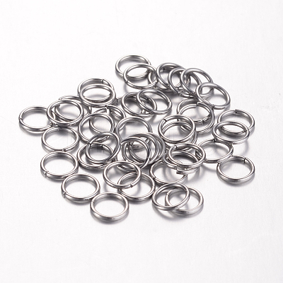 Tarnish Resistant 304 Stainless Steel Open Jump Rings LS-STAS-D438-05-1
