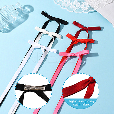 12Pcs 6 Colors Platinum Iron Alligator Hair Clips for Girls PHAR-SP0001-13-1