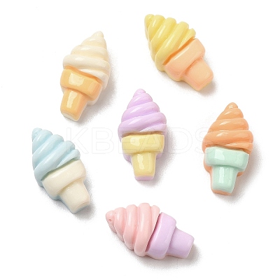 Opaque Resin Imitation Food Decoden Cabochons RESI-K027-14-1