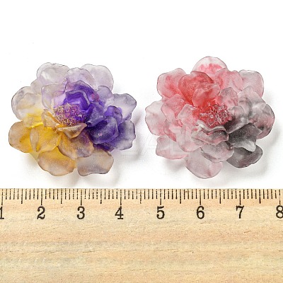 Luminous Transparent Epoxy Resin Decoden Cabochons CRES-M032-04B-1