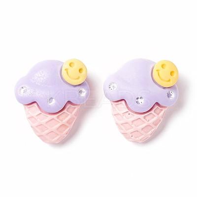 Opaque Resin Decoden Cabochons CRES-A050-07-1