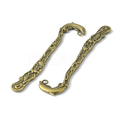 Zinc Alloy Bookmarks PALLOY-16-AB-FF-1