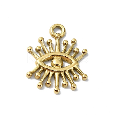 Ion Plating(IP) 304 Stainless Steel Pendants STAS-B058-17G-02-1
