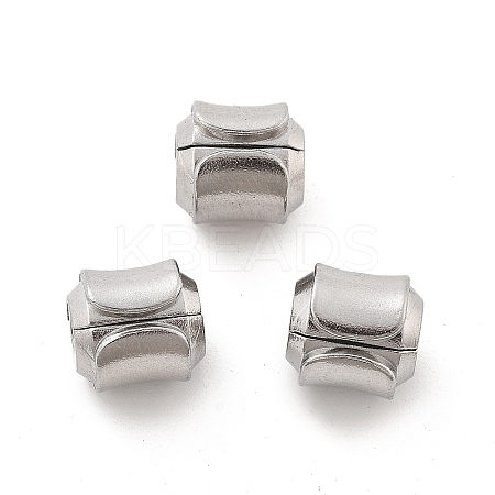 304 Stainless Steel European Style Clasps STAS-M112-04P-04-1
