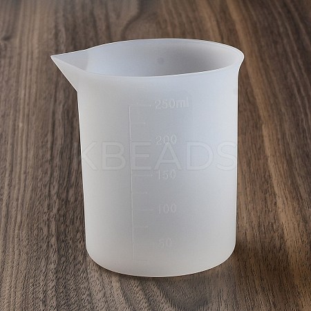 Silicone Epoxy Resin Mixing Measuring Cups X-DIY-G091-07D-1
