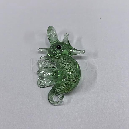 Handmade Lampwork Pendants LAMP-CJC0012-08C-1