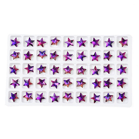 Glass Rhinestone Cabochons MRMJ-N029-04A-06-1