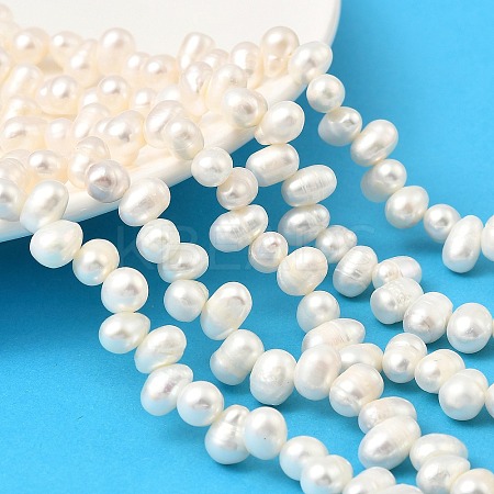 Natural Cultured Freshwater Pearl Beads Strands PEAR-I007-04H-01A-1