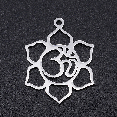 Non-Tarnish 201 Stainless Steel Pendants STAS-T054-JN781-1-1