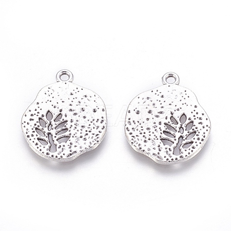 Tibetan Style Alloy Pendants LS-TIBEP-A14120-AS-FF-1