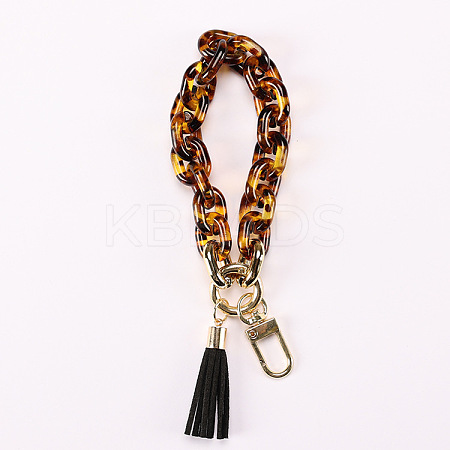 Acrylic Cable Chain Bracelet Pendant Decorations AJEW-WH20020-111H-1