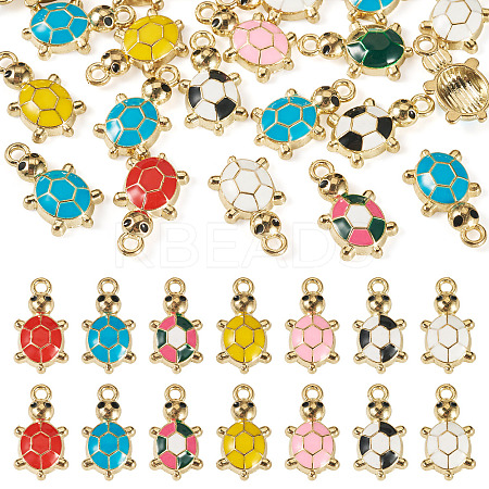 20Pcs Alloy Enamel Pendants ENAM-TA0003-57-1