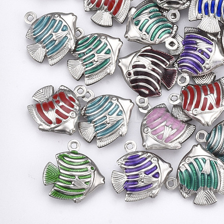 304 Stainless Steel Pendants X-STAS-T039-03A-1