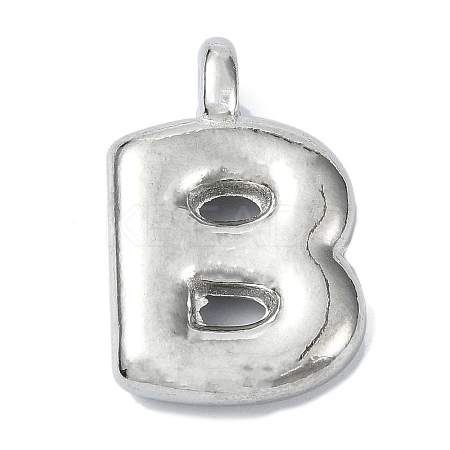 Anti-Tarnish 304 Stainless Steel Pendants Ion Plating(IP) STAS-U033-02P-B-1