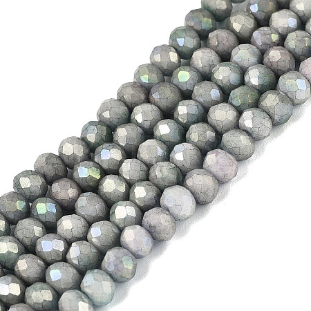 Ombre Effect Dyed Glass Beads Strands GLAA-C023-02-C26-1
